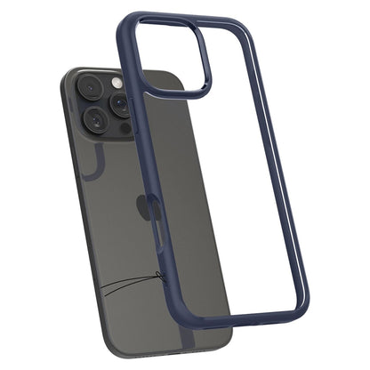 Husa pentru Apple iPhone 16 Pro Max, Spigen, Ultra Hybrid, Bleumarin