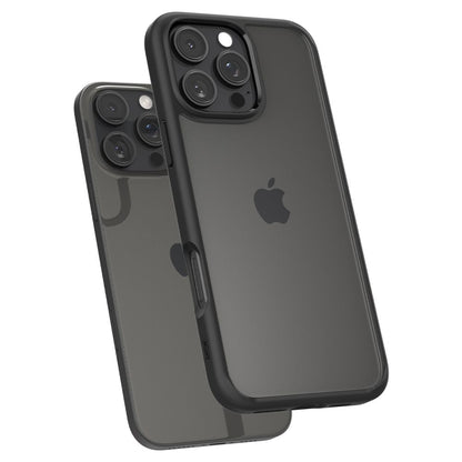 Husa pentru Apple iPhone 16 Pro Max, Spigen, Ultra Hybrid, Neagra Mata ACS07996