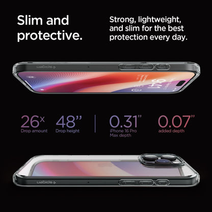 Husa pentru Apple iPhone 16 Pro Max, Spigen, Ultra Hybrid, Fumurie ACS07994