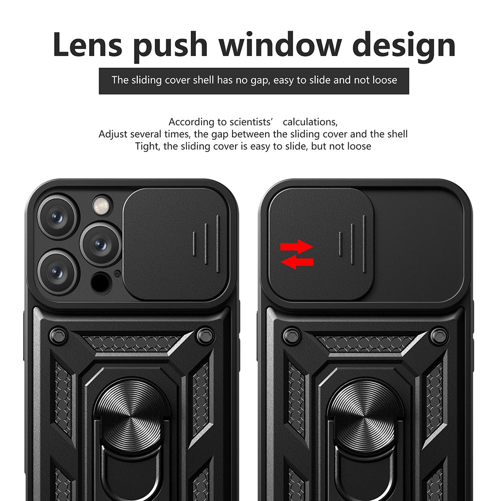 Husa pentru Apple iPhone 16 Pro Max, Techsuit, CamShield, Neagra
