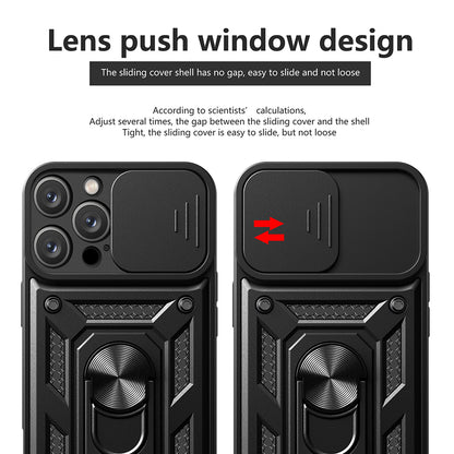 Husa pentru Apple iPhone 16 Pro Max, Techsuit, CamShield, Neagra