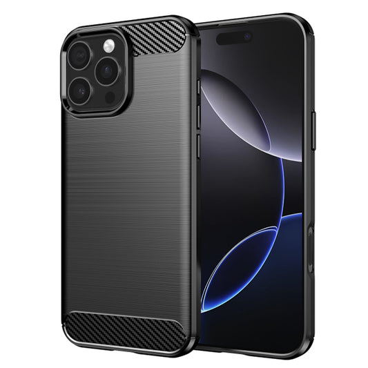Husa pentru Apple iPhone 16 Pro Max, Techsuit, Carbon, Neagra