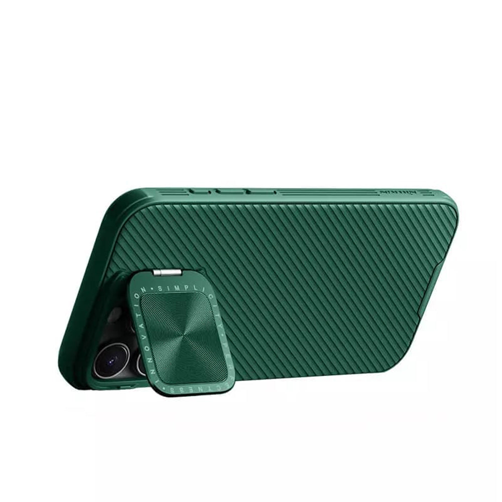 Husa pentru Apple iPhone 16 Pro, Nillkin, CamShield Prop, Verde