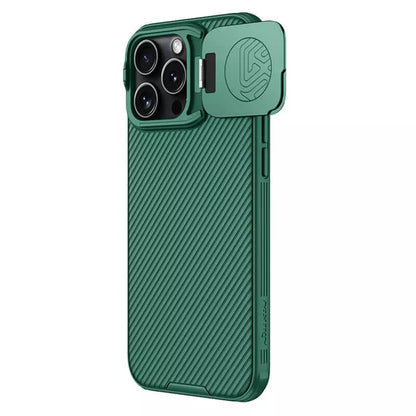 Husa pentru Apple iPhone 16 Pro, Nillkin, CamShield Prop, Verde