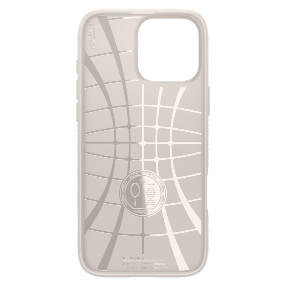 Husa pentru Apple iPhone 16 Pro, Spigen, Liquid Air, Bej ACS08120
