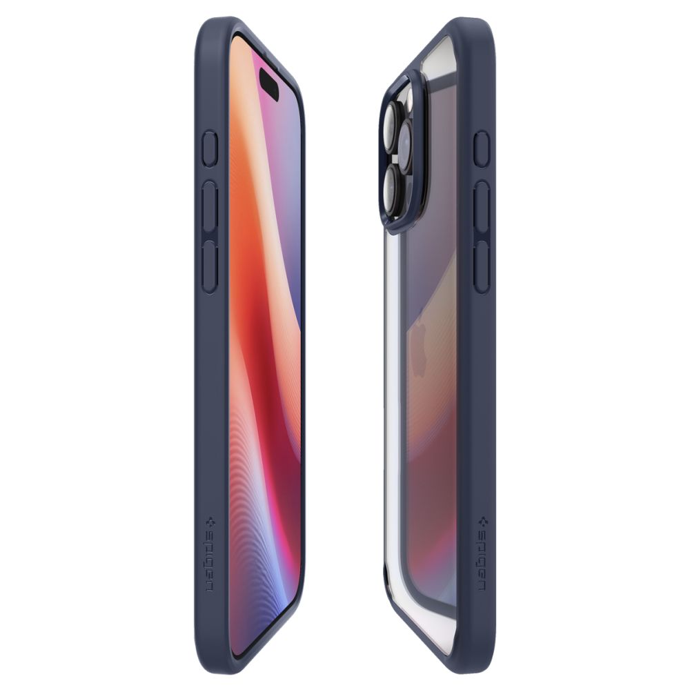 Husa pentru Apple iPhone 16 Pro, Spigen, Ultra Hybrid, Bleumarin ACS08126