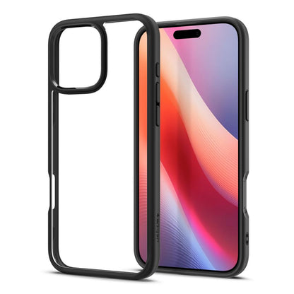 Husa pentru Apple iPhone 16 Pro, Spigen, Ultra Hybrid, Neagra Mata