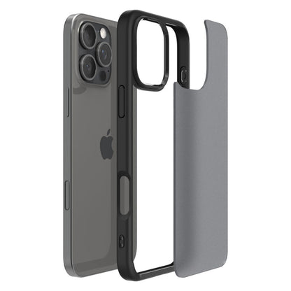 Husa pentru Apple iPhone 16 Pro, Spigen, Ultra Hybrid, Neagra Satinata ACS08124