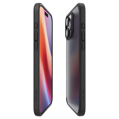 Husa pentru Apple iPhone 16 Pro, Spigen, Ultra Hybrid, Neagra Satinata ACS08124