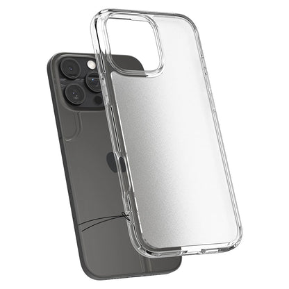 Husa pentru Apple iPhone 16 Pro, Spigen, Ultra Hybrid, Transparenta Satinata ACS08122