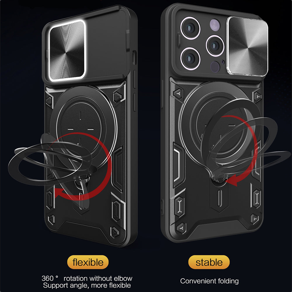 Husa pentru Apple iPhone 16 Pro, Techsuit, CamGuard Pro, Mov