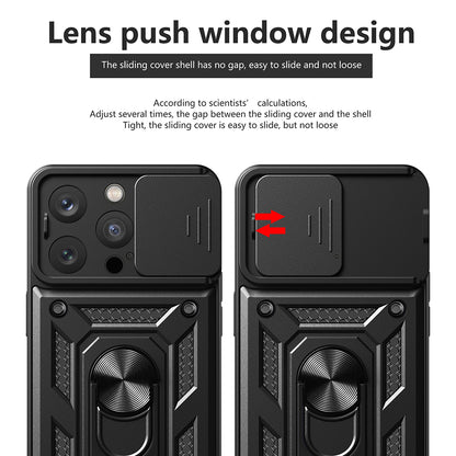 Husa pentru Apple iPhone 16 Pro, Techsuit, CamShield, Roz