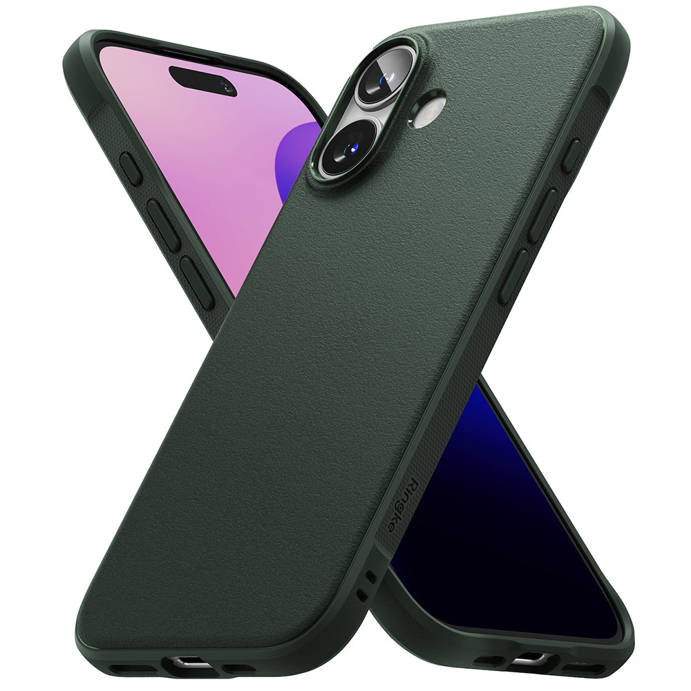 Husa pentru Apple iPhone 16, Ringke, Onyx, Verde Inchis