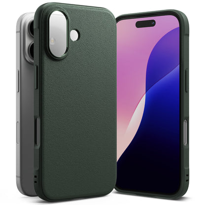 Husa pentru Apple iPhone 16, Ringke, Onyx, Verde Inchis