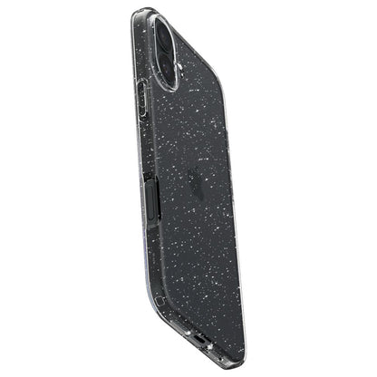 Husa pentru Apple iPhone 16, Spigen, Liquid Crystal Glitter, Transparenta ACS08192