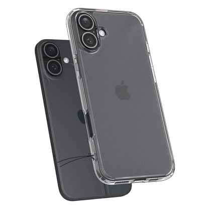 Husa pentru Apple iPhone 16, Spigen, Ultra Hybrid, Transparenta Satinata