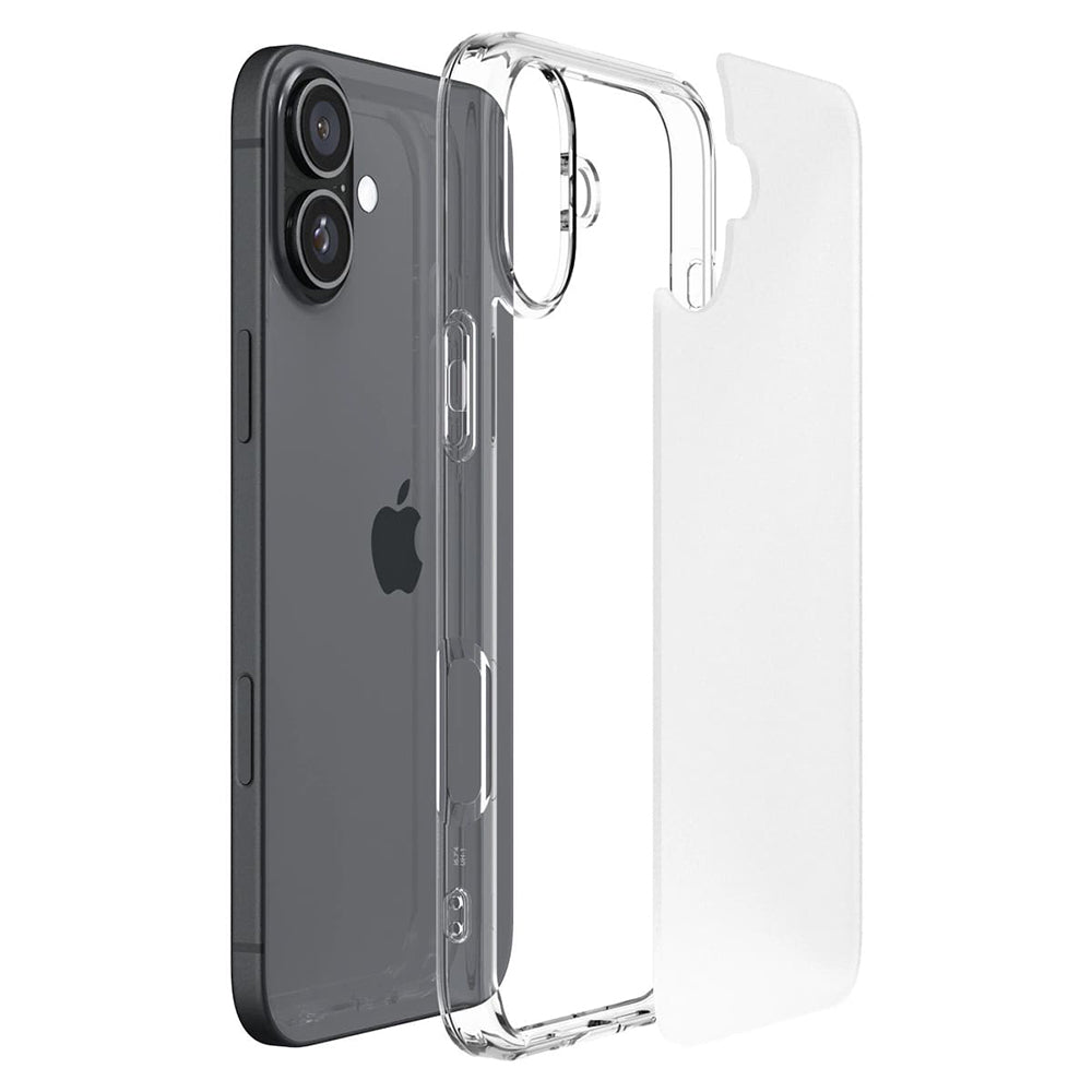 Husa pentru Apple iPhone 16, Spigen, Ultra Hybrid, Transparenta Satinata
