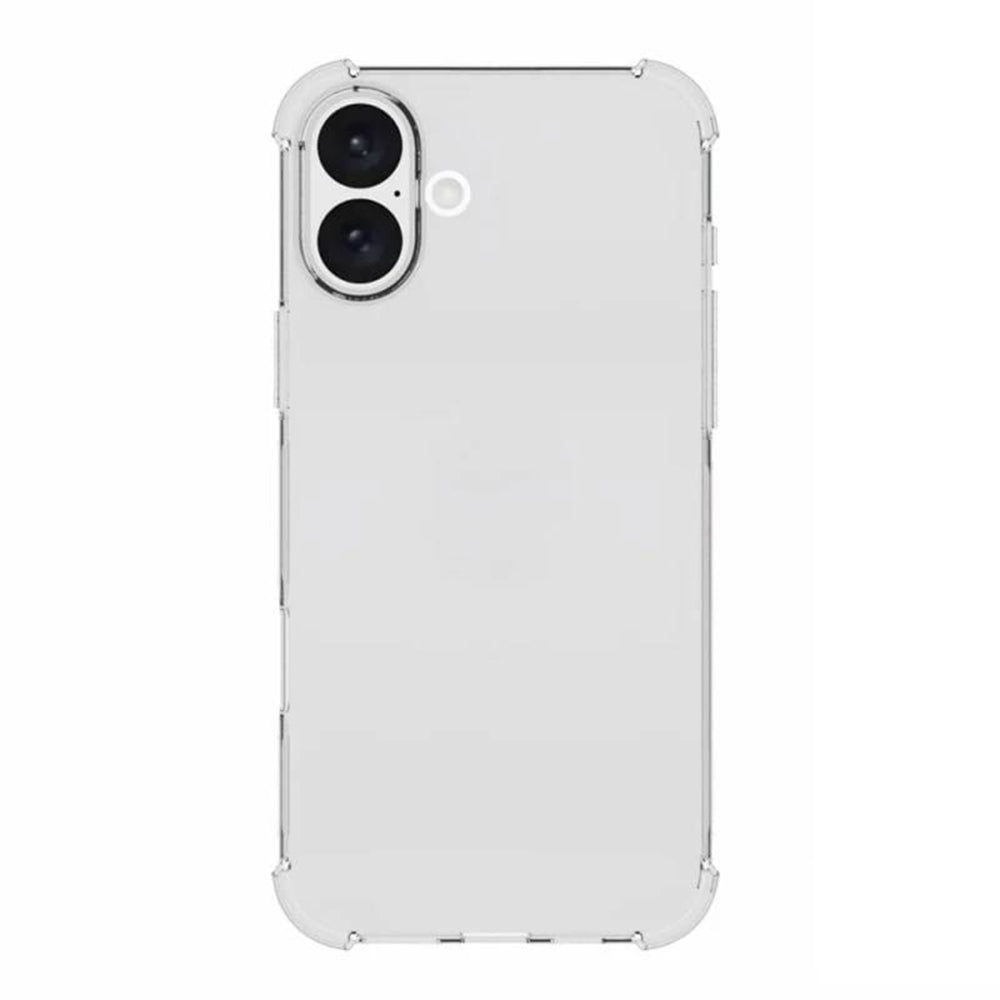 Husa pentru Apple iPhone 16, Techsuit, Shockproof Clear (Big Lens Hole), Transparenta