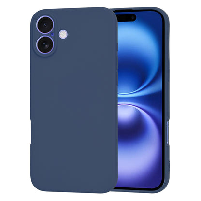 Husa pentru Apple iPhone 16, Techsuit, SoftFlex, Bleumarin