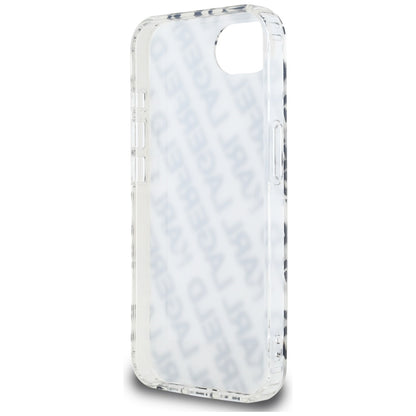 Husa pentru Apple iPhone 16e, Karl Lagerfeld, IML Luxury Gold Fullover Logo, Aurie