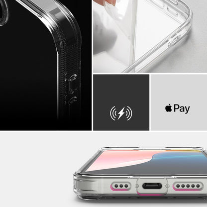 Husa pentru Apple iPhone 17e / 16e, Ringke, Fusion, Transparenta