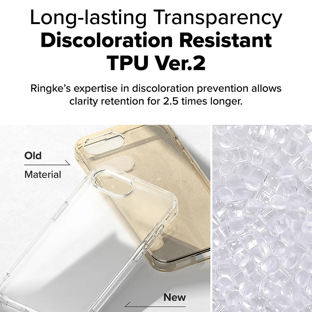 Husa pentru Apple iPhone 17e / 16e, Ringke, Fusion, Transparenta Mata