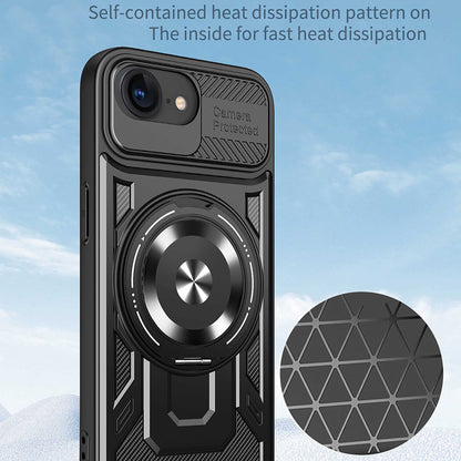 Husa pentru Apple iPhone 17e / 16e, Techsuit, RuggedCam, Neagra