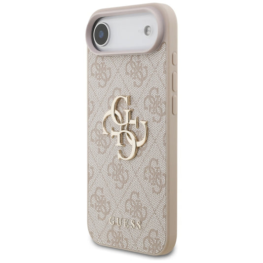 Husa pentru Apple iPhone 17 Air, Guess, 4G Big Logo, Roz