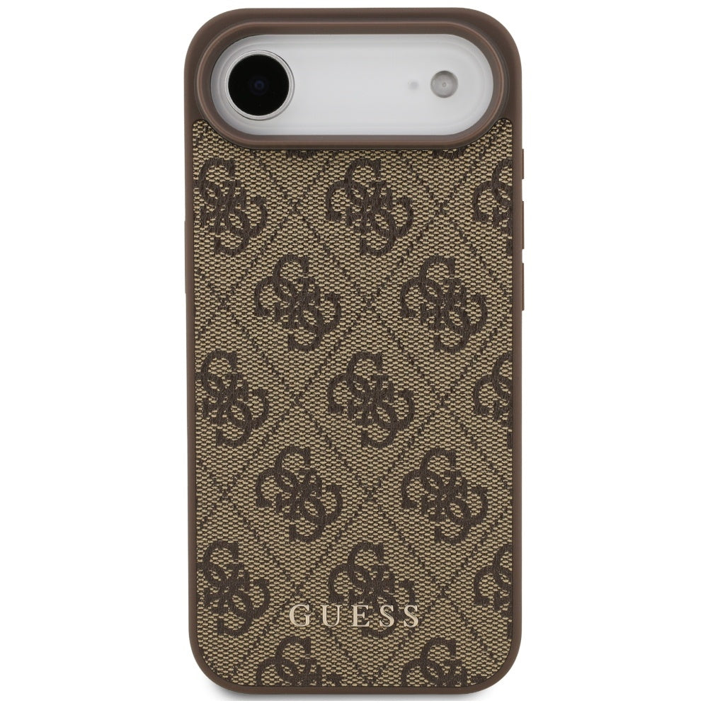 Husa pentru Apple iPhone 17 Air, Guess, 4G Classic, Maro