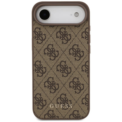 Husa pentru Apple iPhone 17 Air, Guess, 4G Classic, Maro