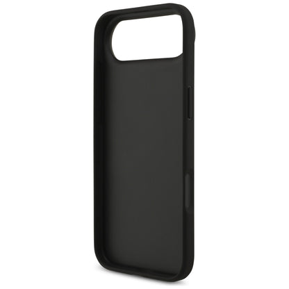 Husa pentru Apple iPhone 17 Air, Guess, 4G Grained Big and Classic Logo, Neagra