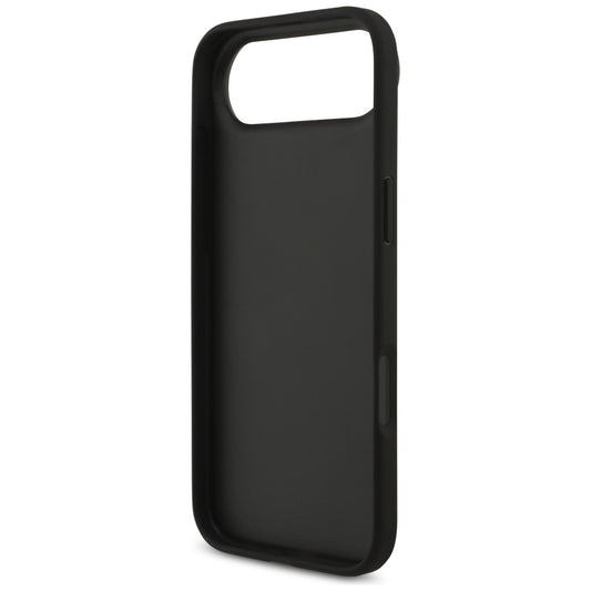 Husa pentru Apple iPhone 17 Air, Guess, 4G Grained Big and Classic Logo, Neagra
