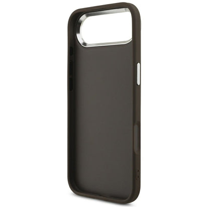 Husa pentru Apple iPhone 17 Air, Guess, Big 4G Logo Classic, Maro Argintie