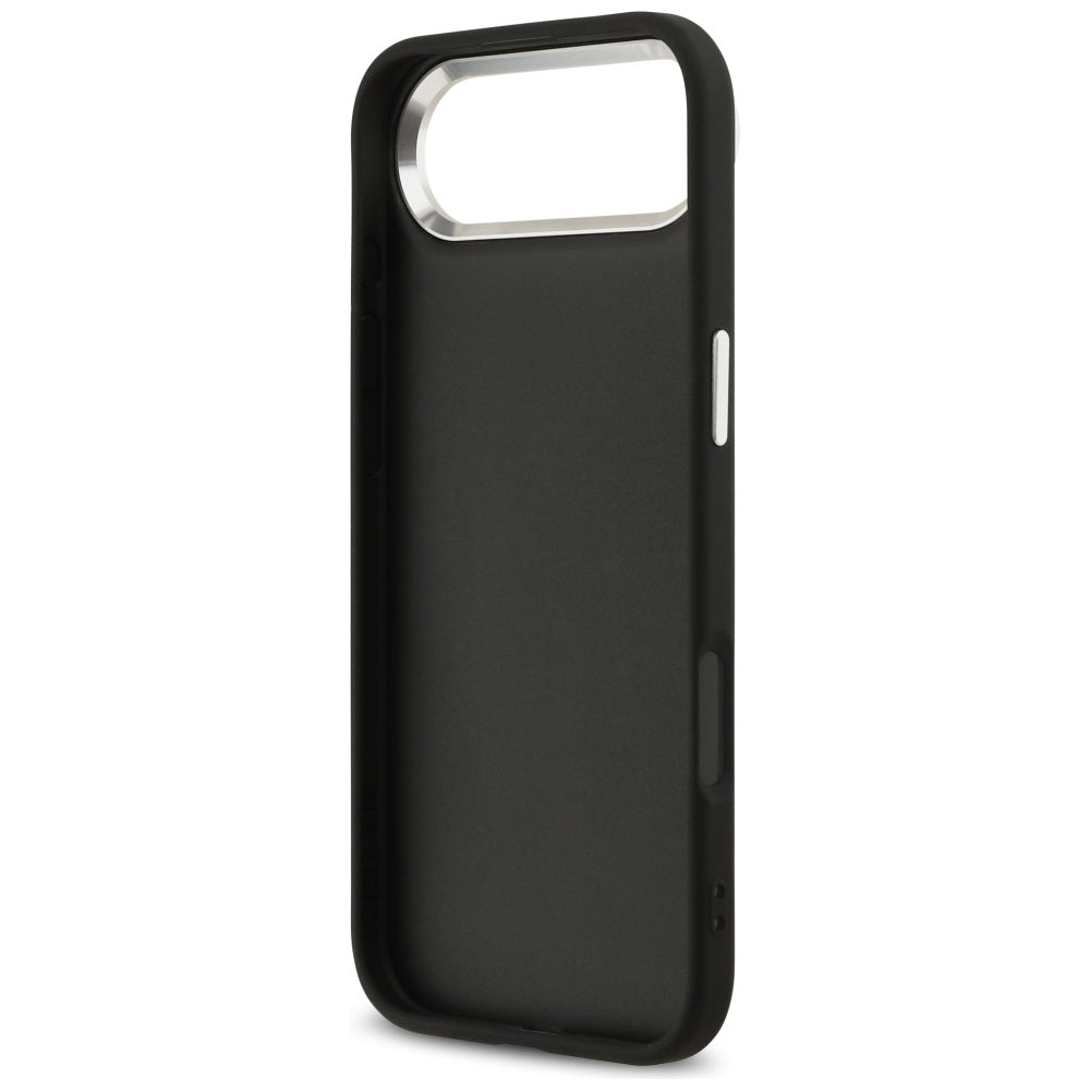 Husa pentru Apple iPhone 17 Air, Guess, Big 4G Logo Classic, Neagra Argintie