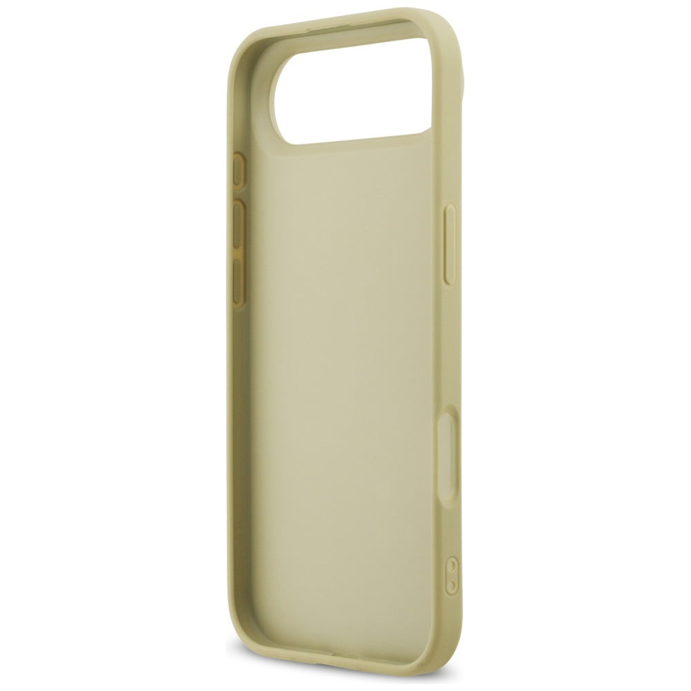 Husa pentru Apple iPhone 17 Air, Guess, Fixed Glitter Big 4G, Aurie