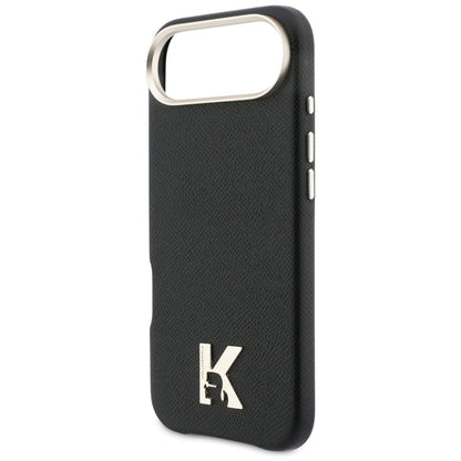 Husa pentru Apple iPhone 17 Air, Karl Lagerfeld, Karl Head Logo, Neagra