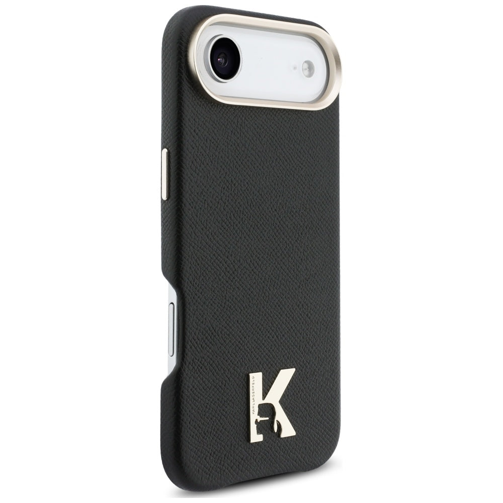 Husa pentru Apple iPhone 17 Air, Karl Lagerfeld, Karl Head Logo, Neagra