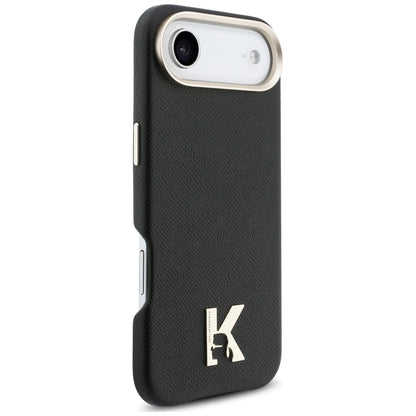 Husa pentru Apple iPhone 17 Air, Karl Lagerfeld, Karl Head Logo, Neagra