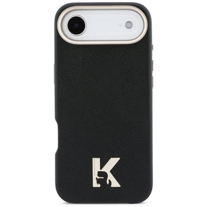 Husa pentru Apple iPhone 17 Air, Karl Lagerfeld, Karl Head Logo, Neagra