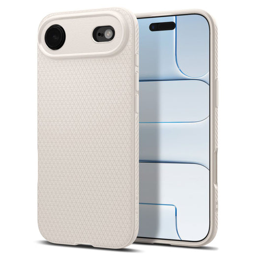 Husa pentru Apple iPhone 17 Air, Spigen, Liquid Air, Bej