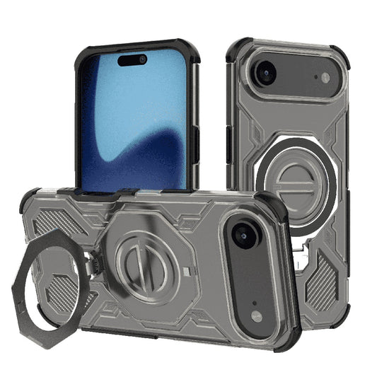 Husa pentru Apple iPhone 17 Air, Techsuit, Carbon Shield Pro, Neagra Deschisa