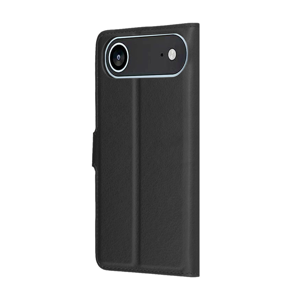 Husa pentru Apple iPhone 17 Air, Techsuit, Leather Folio, Neagra