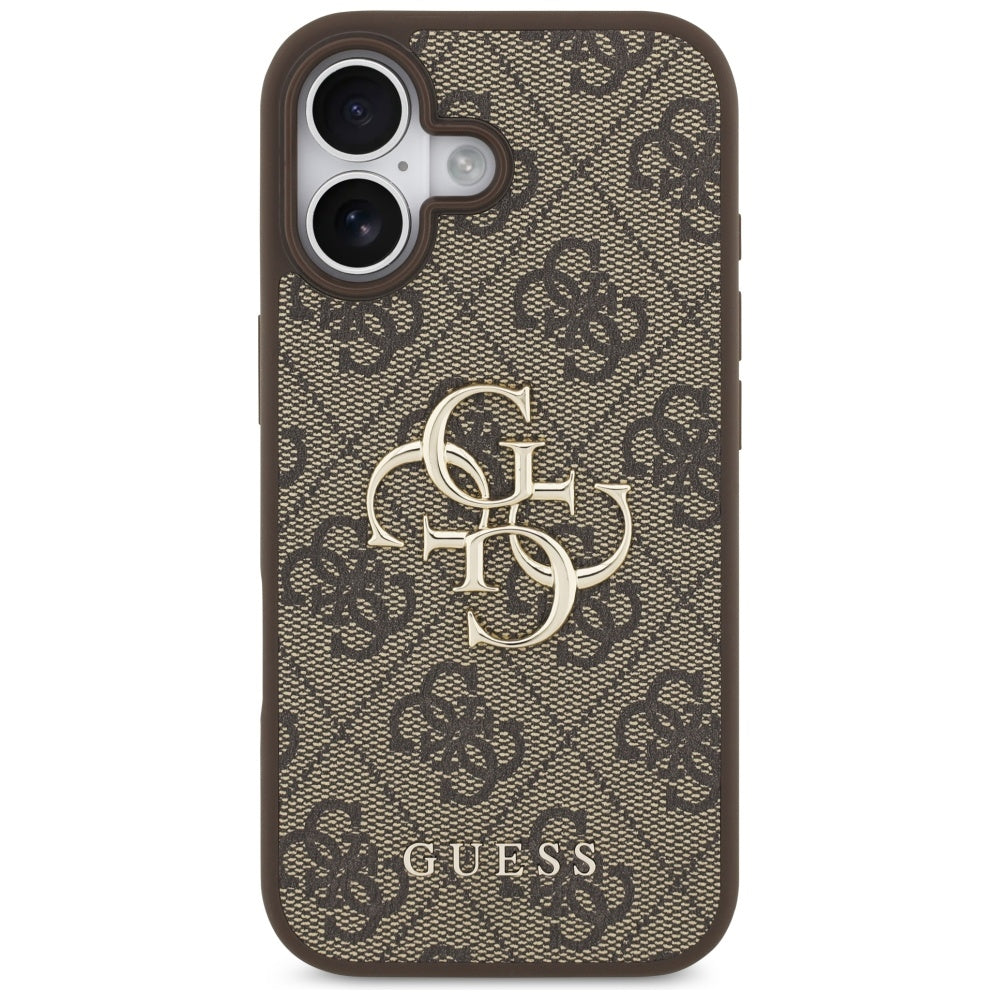 Husa pentru Apple iPhone 17, Guess, 4G Big Logo, Maro