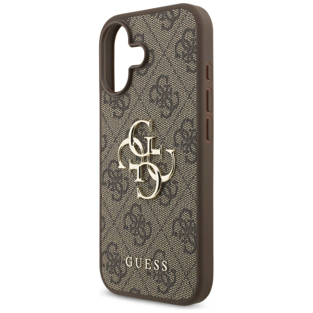 Husa pentru Apple iPhone 17, Guess, 4G Big Logo, Maro