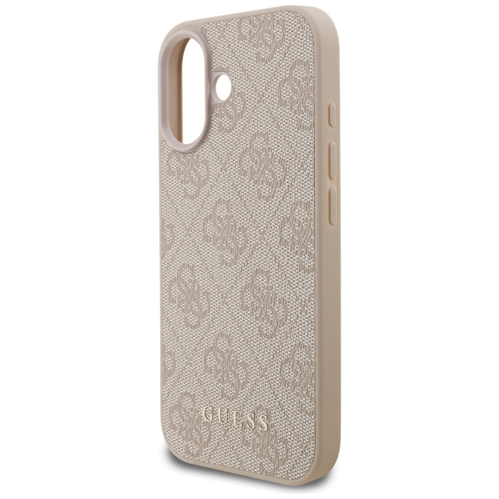 Husa pentru Apple iPhone 17, Guess, 4G Classic, Roz