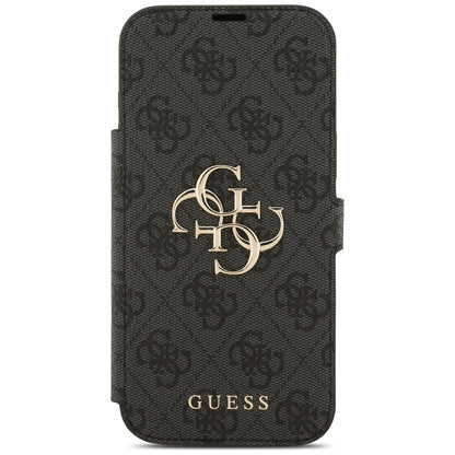 Husa pentru Apple iPhone 17, Guess, 4G Metal Logo, Neagra