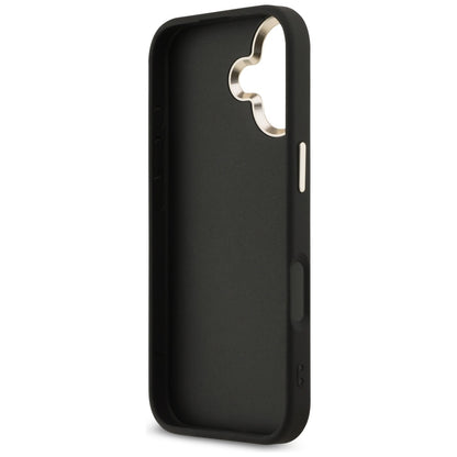 Husa pentru Apple iPhone 17, Guess, Big 4G Logo Classic, Neagra Aurie