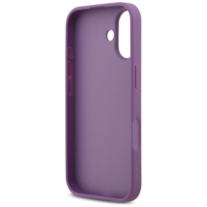 Husa pentru Apple iPhone 17, Guess, Fixed Glitter Big 4G, Mov