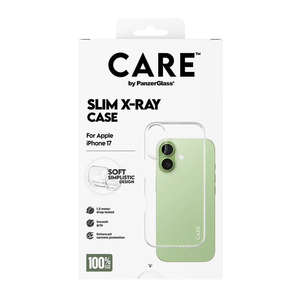 Husa pentru Apple iPhone 17, PanzerGlass, Care Fashionable X-ray, Transparenta