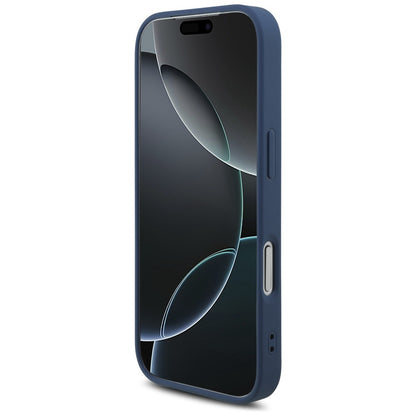 Husa pentru Apple iPhone 17 Pro, Guess, 4G Big Logo, Albastra
